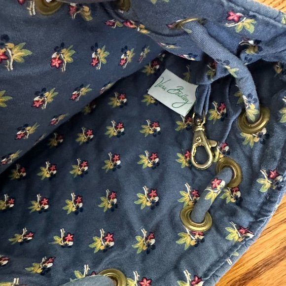 Vintage Vera Bradley draw string backpack. Emily design. - Picture 4 of 5
